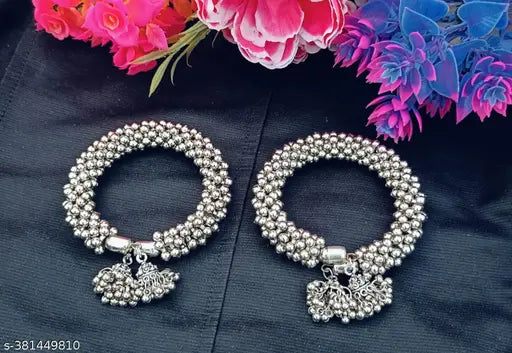 Aurelia Silver Kada — Set of 2