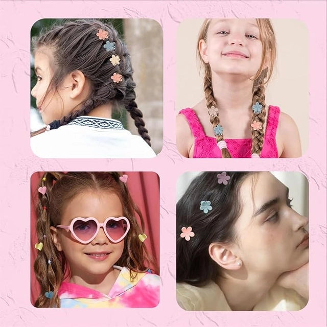Petite Charm Hair Clips — Set of 50